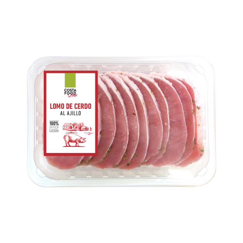 LOMO DE CERDO AL AJILLO
